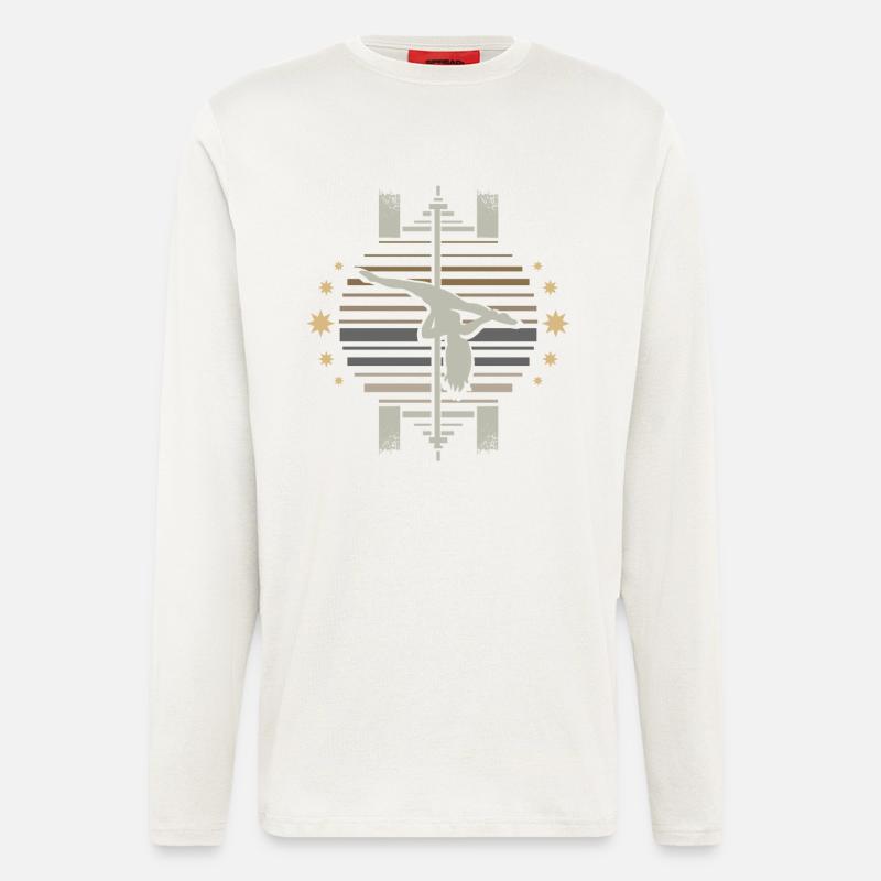 Pole Dance - Langarmshirt - made by SPREAD  - OFF WHITE