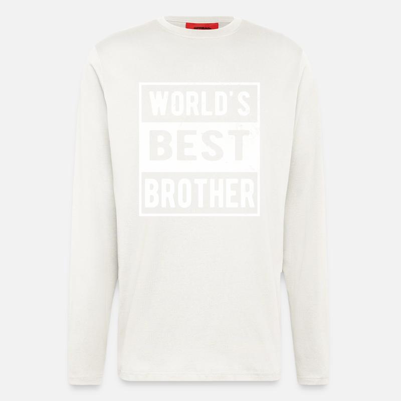 Bester Bruder - Langarmshirt - made by SPREAD  - OFF WHITE
