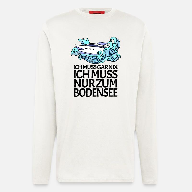 Bodensee - Langarmshirt - made by SPREAD  - OFF WHITE