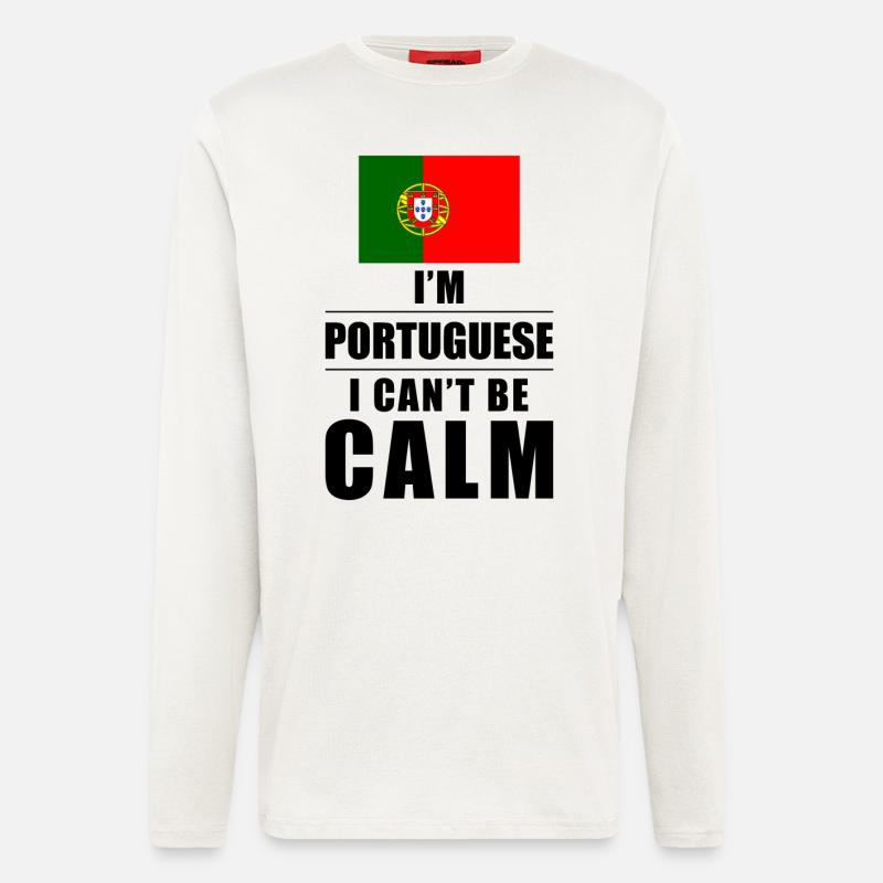 Portuguese saying - Longsleeve - made by SPREAD  - OFF WHITE