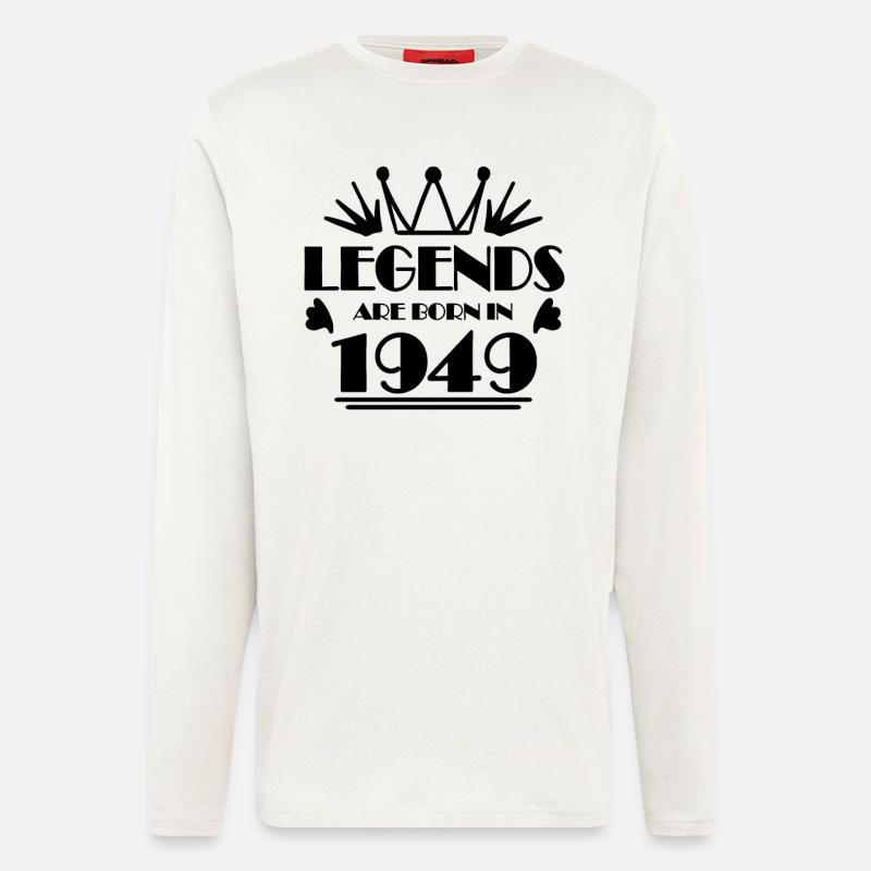 1949 - Born 1949 - Longsleeve - made by SPREAD  - OFF WHITE