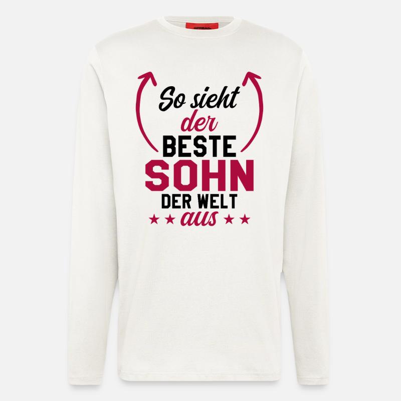 Bester Sohn - Langarmshirt - made by SPREAD  - OFF WHITE