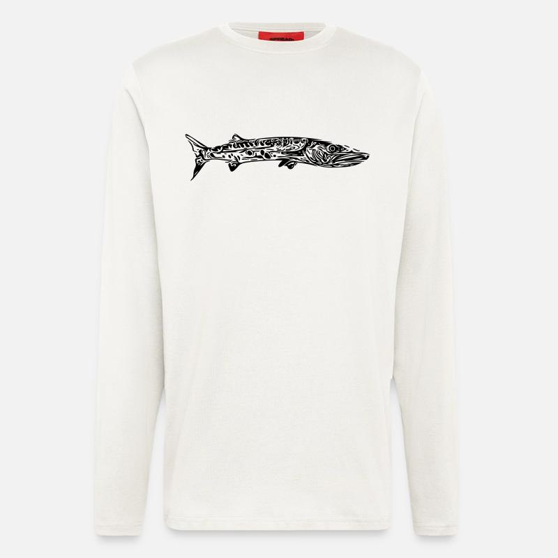 barracuda - Longsleeve - made by SPREAD  - OFF WHITE