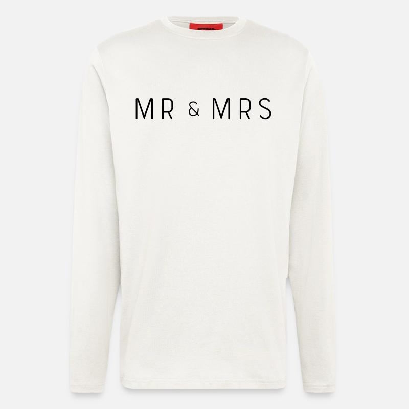 Mr and Mrs - Longsleeve - made by SPREAD - OFF WHITE