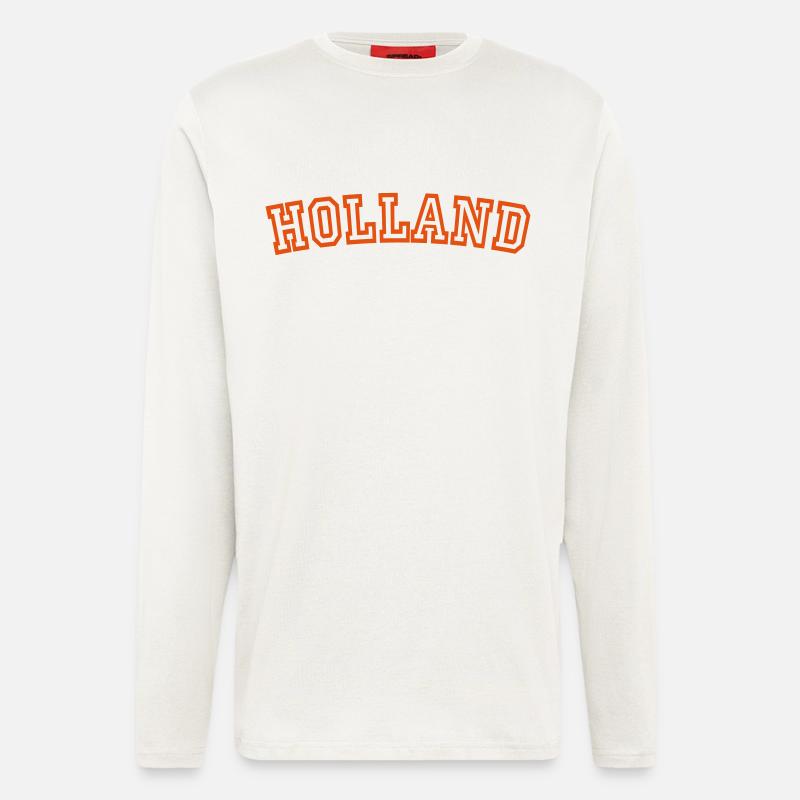 holland - Langarmshirt - made by SPREAD  - OFF WHITE