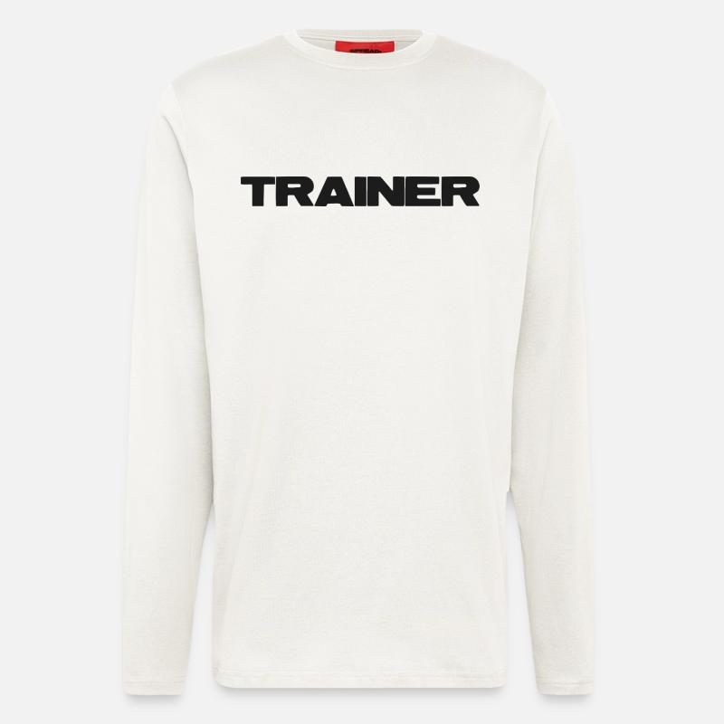 Trainer Bold - Langarmshirt - made by SPREAD  - OFF WHITE