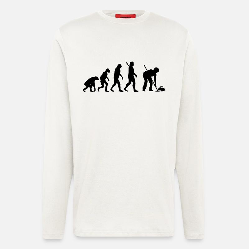Curling - Langarmshirt - made by SPREAD  - OFF WHITE