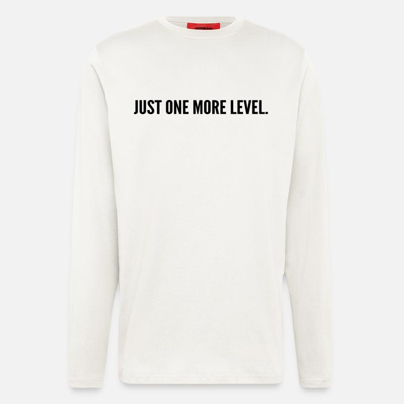 Nur noch eine Ebene - Langarmshirt - made by SPREAD  - OFF WHITE