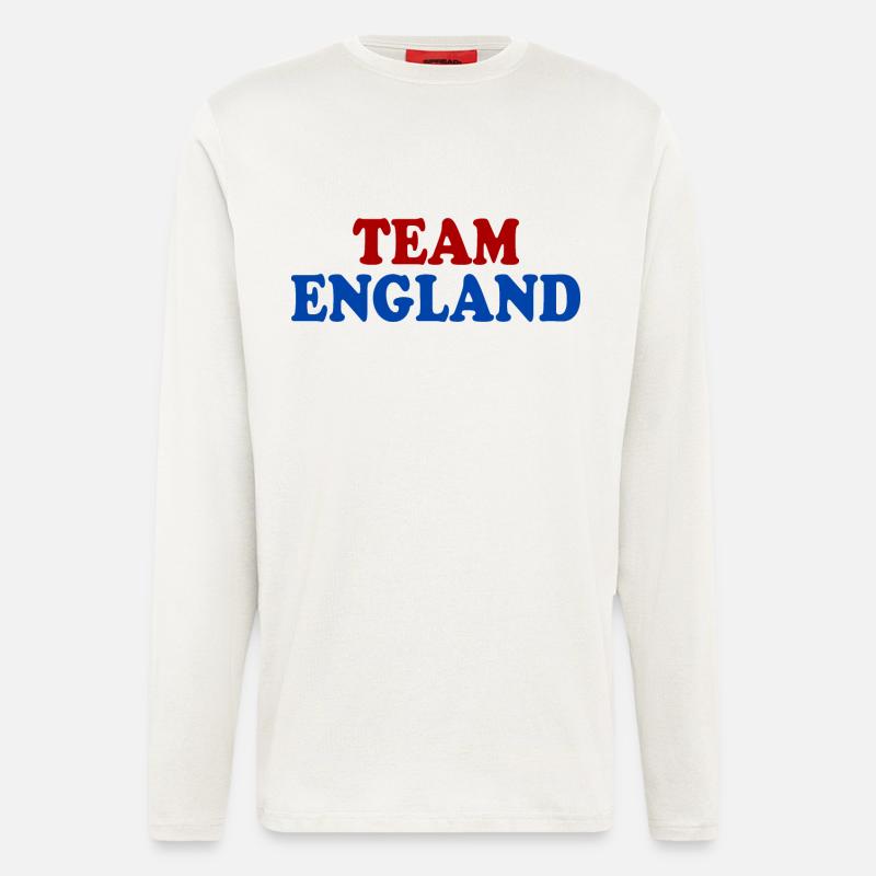 Team england - Langarmshirt - made by SPREAD  - OFF WHITE