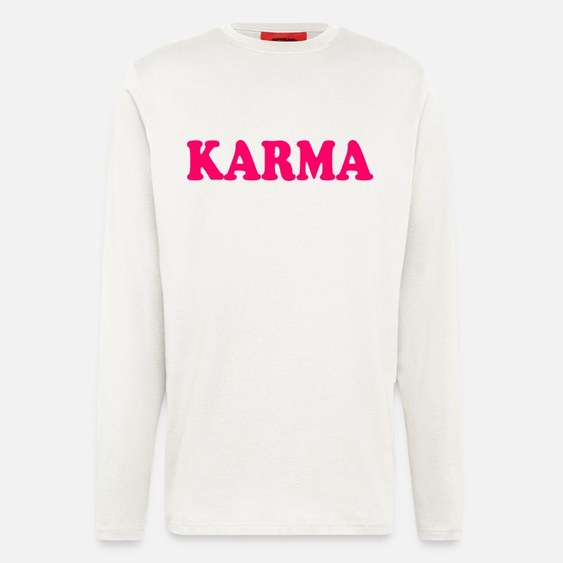 Karma - Langarmshirt - made by SPREAD  - OFF WHITE