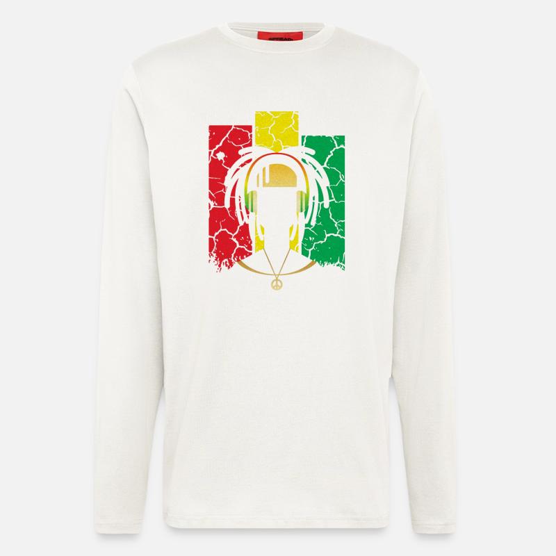 Reggae - Langarmshirt - made by SPREAD  - OFF WHITE