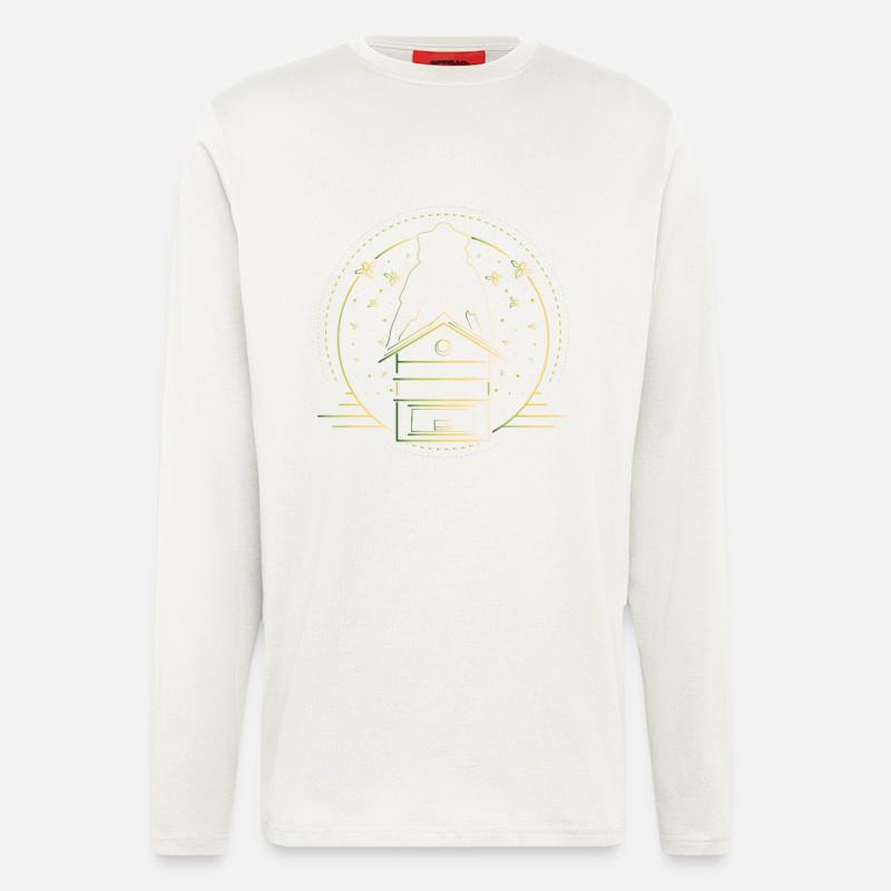 Imker - Langarmshirt - made by SPREAD  - OFF WHITE