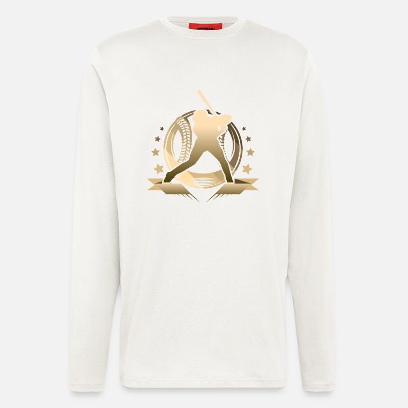 Baseball - Langarmshirt - made by SPREAD  - OFF WHITE