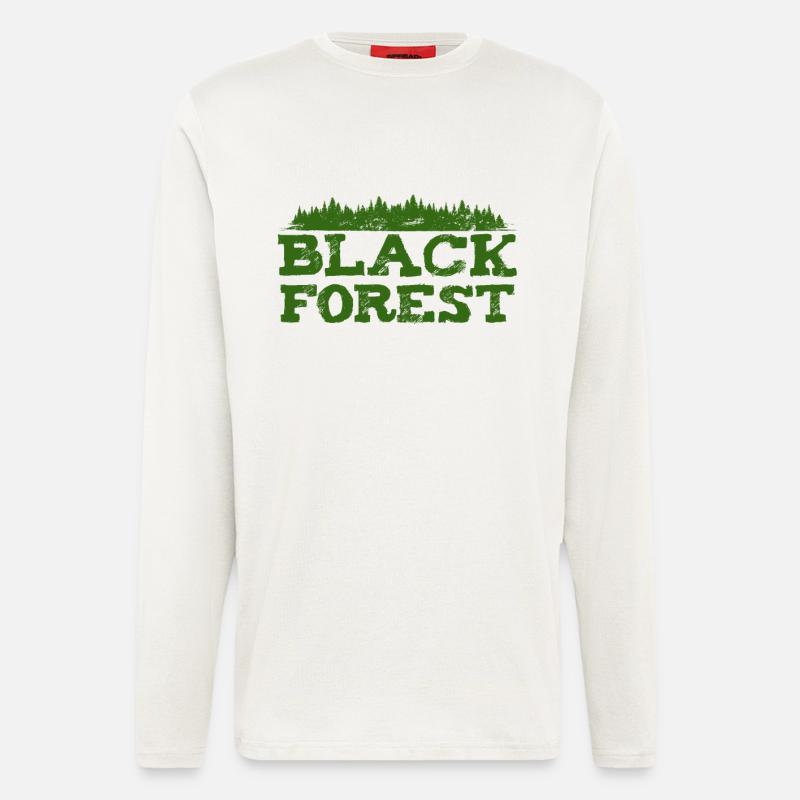Schwarzwald Design - Langarmshirt - made by SPREAD  - OFF WHITE