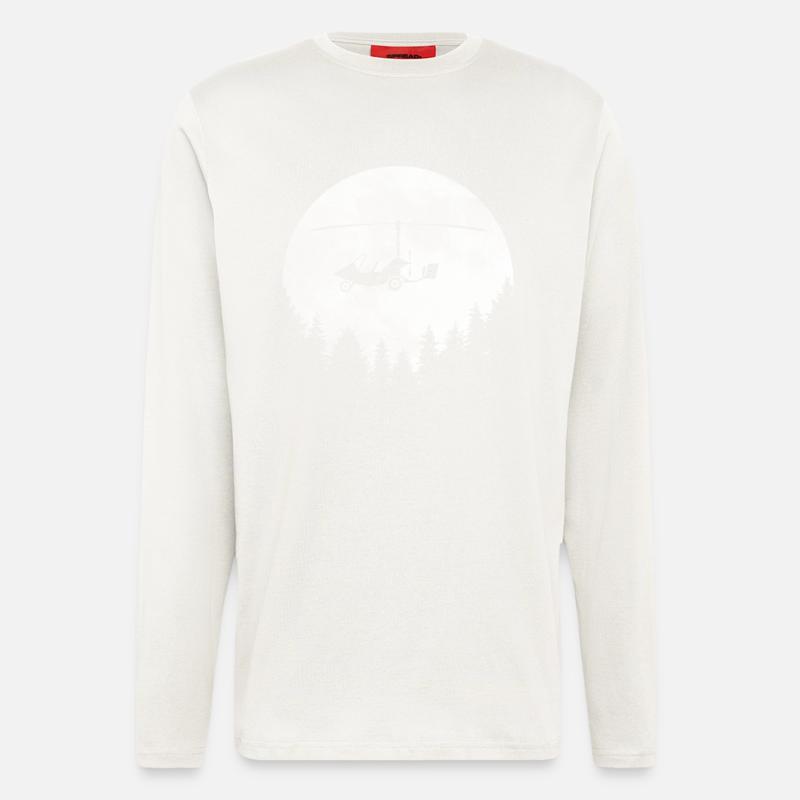 Tragschrauber - Langarmshirt - made by SPREAD  - OFF WHITE