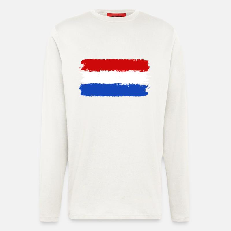 Holland - Langarmshirt - made by SPREAD  - OFF WHITE