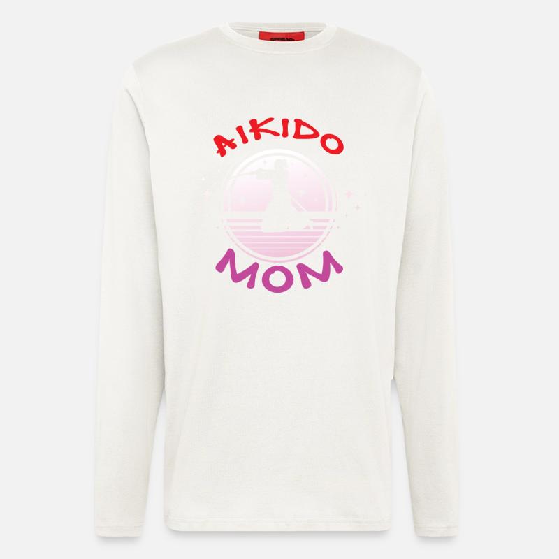 Aikido Mama - Longsleeve - made by SPREAD  - OFF WHITE