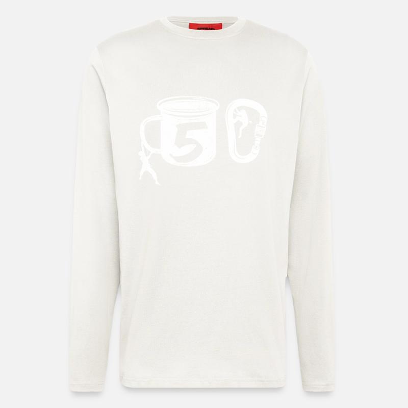 Klettern 50 - Langarmshirt - made by SPREAD  - OFF WHITE