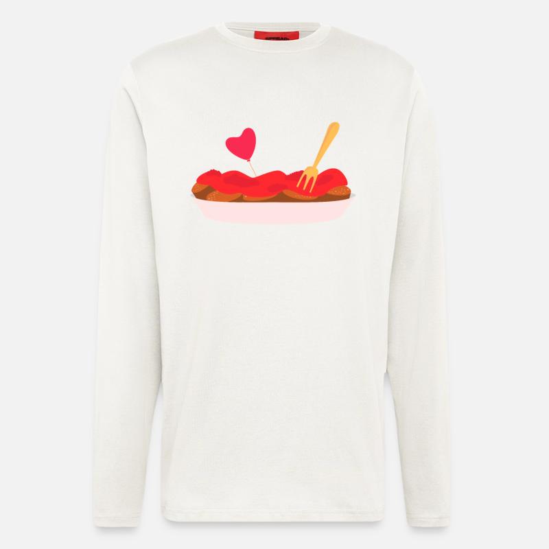 Currywurst - Longsleeve - made by SPREAD  - OFF WHITE