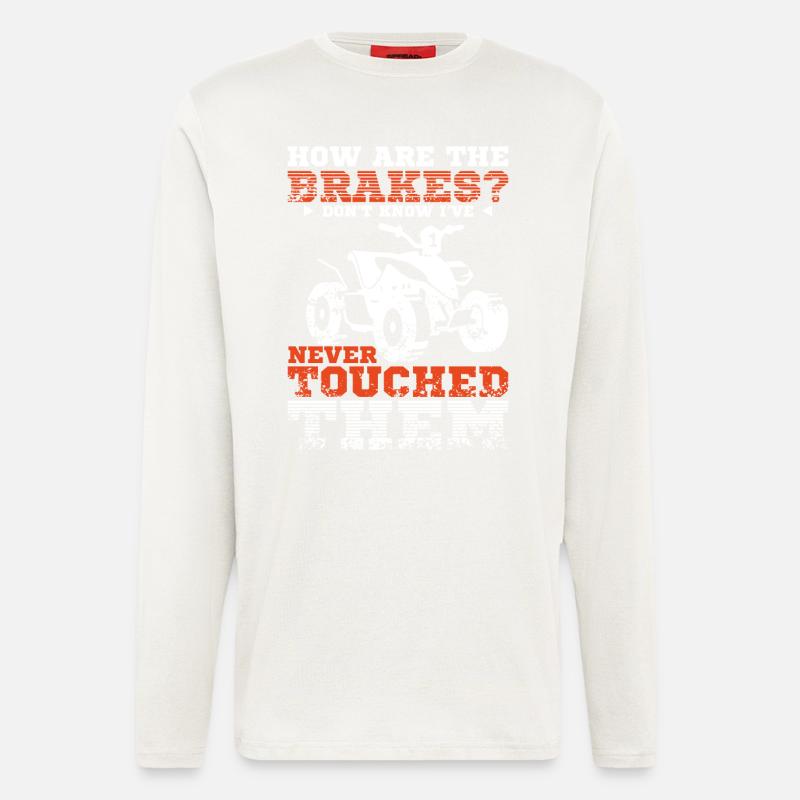 Brakes Quad Atv - Longsleeve - made by SPREAD  - OFF WHITE