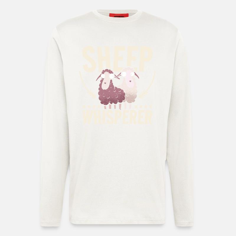 Sheep whisperer - Longsleeve - made by SPREAD  - OFF WHITE