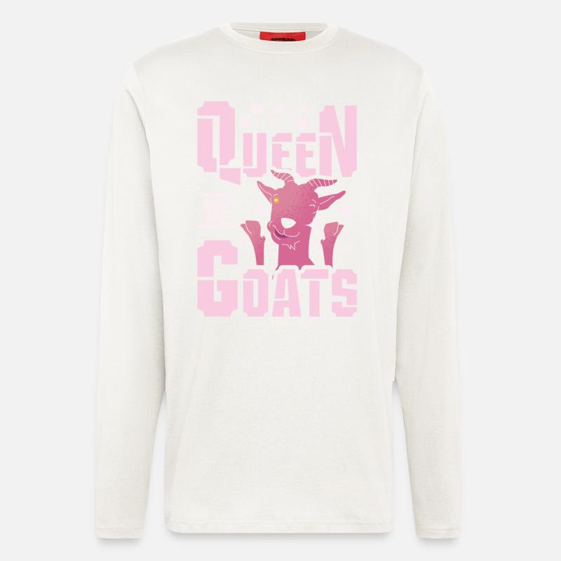Goat Queen - Longsleeve - made by SPREAD - OFF WHITE
