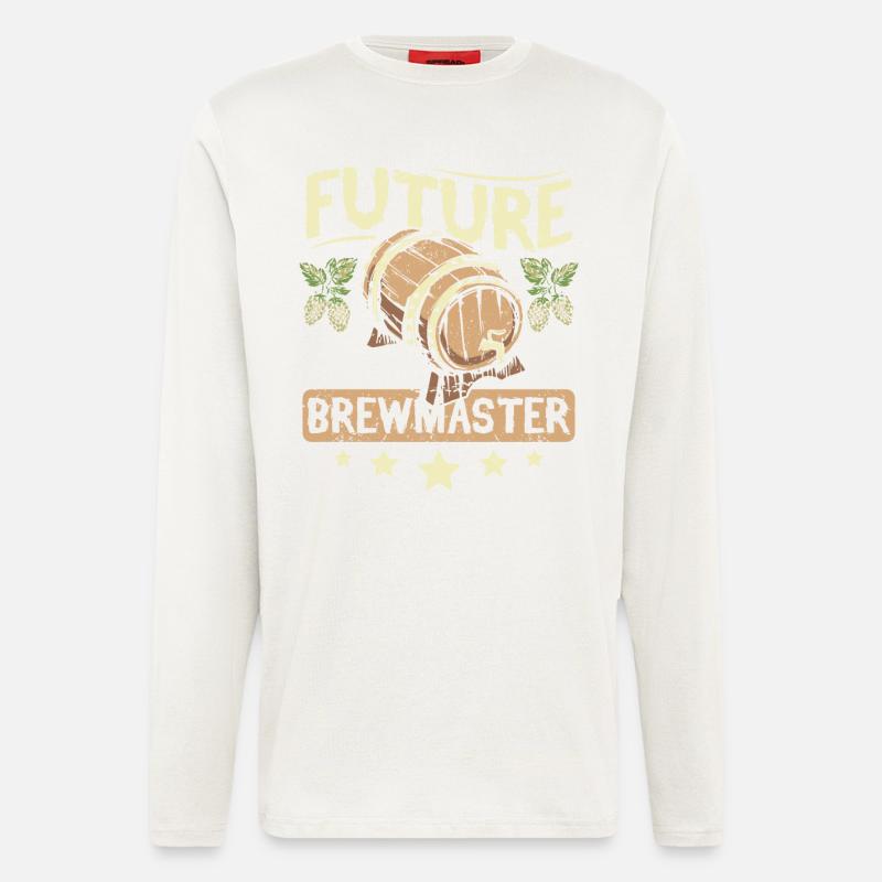 Future Brewmaster - Longsleeve - made by SPREAD  - OFF WHITE