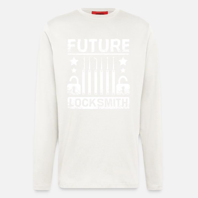 Future Locksmith - Longsleeve - made by SPREAD  - OFF WHITE