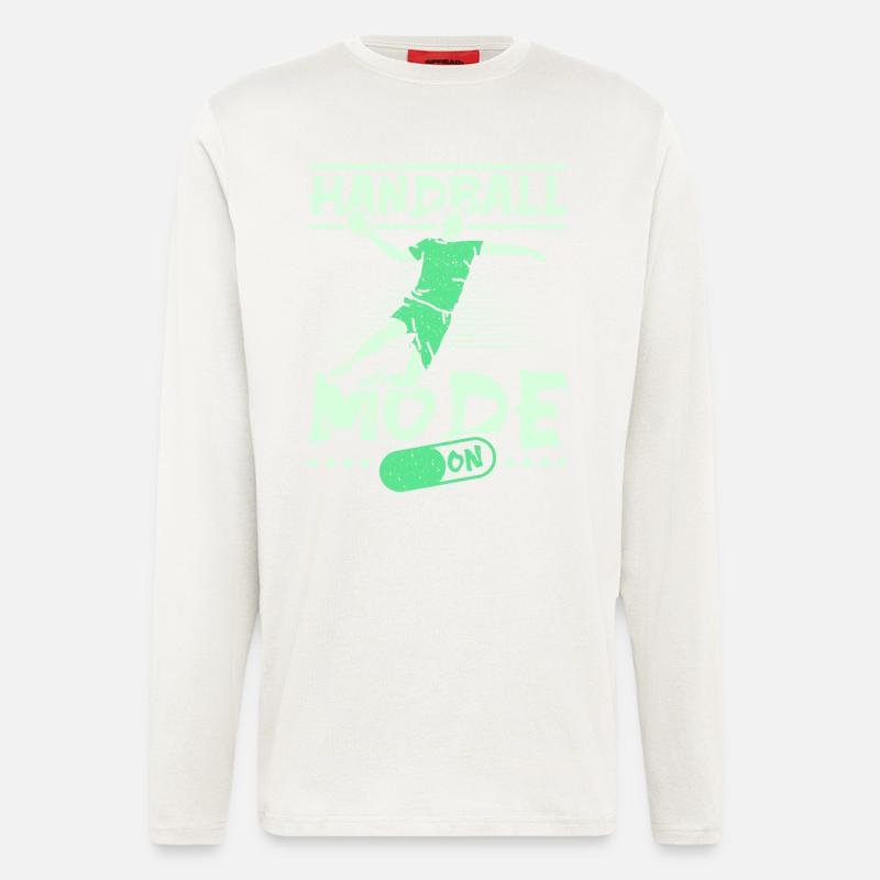 Handball mode on - Longsleeve - made by SPREAD  - OFF WHITE