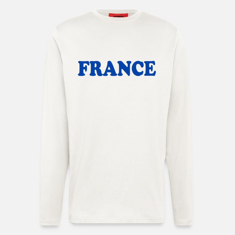 France - Langarmshirt - made by SPREAD  - OFF WHITE