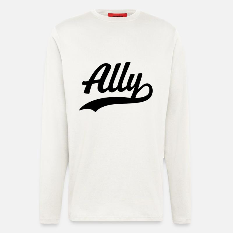 Verbündeter - Langarmshirt - made by SPREAD  - OFF WHITE