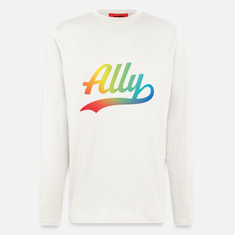 Verbündeter - Langarmshirt - made by SPREAD  - OFF WHITE