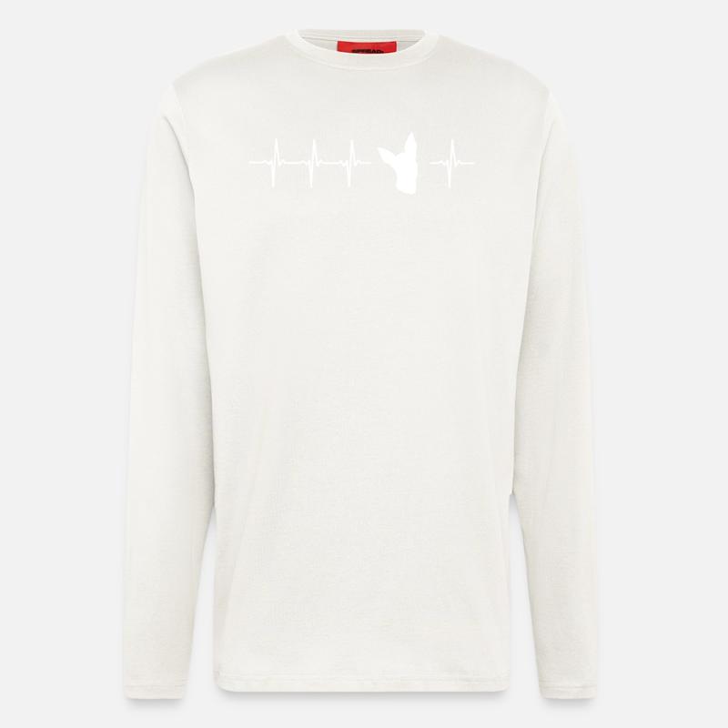Original-Comic-Prag Rattler-Geschenk-Idee - Langarmshirt - made by SPREAD  - OFF WHITE