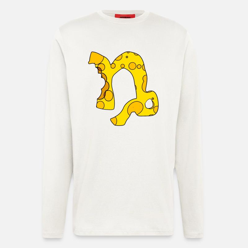 Sternzeichen Steinbock - Langarmshirt - made by SPREAD  - OFF WHITE