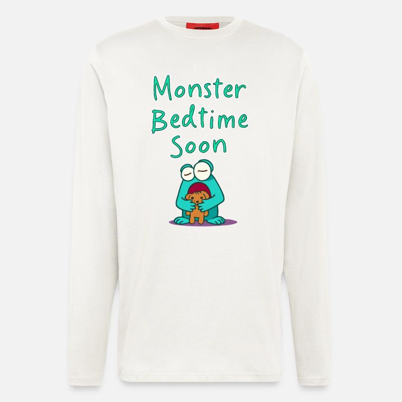 Monster Fun - Langarmshirt - made by SPREAD  - OFF WHITE