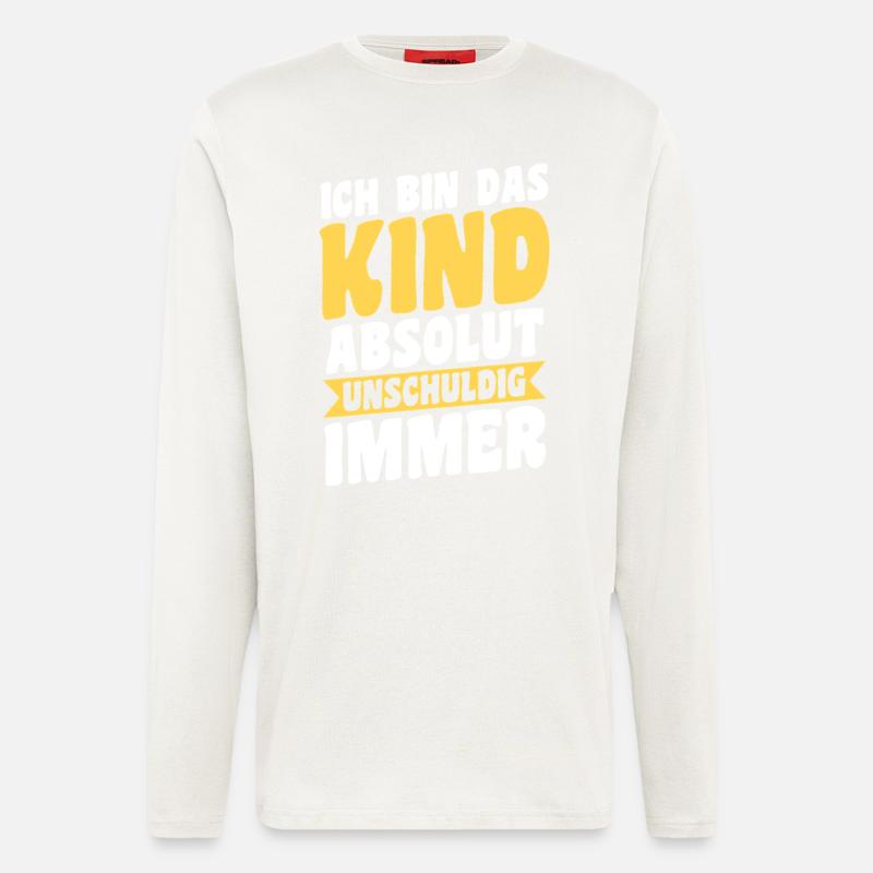 Tochter Sohn - Langarmshirt - made by SPREAD  - OFF WHITE