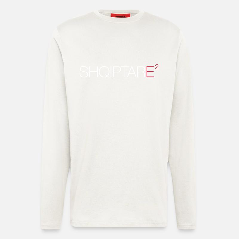 SHQIPTARE - Langarmshirt - made by SPREAD  - OFF WHITE