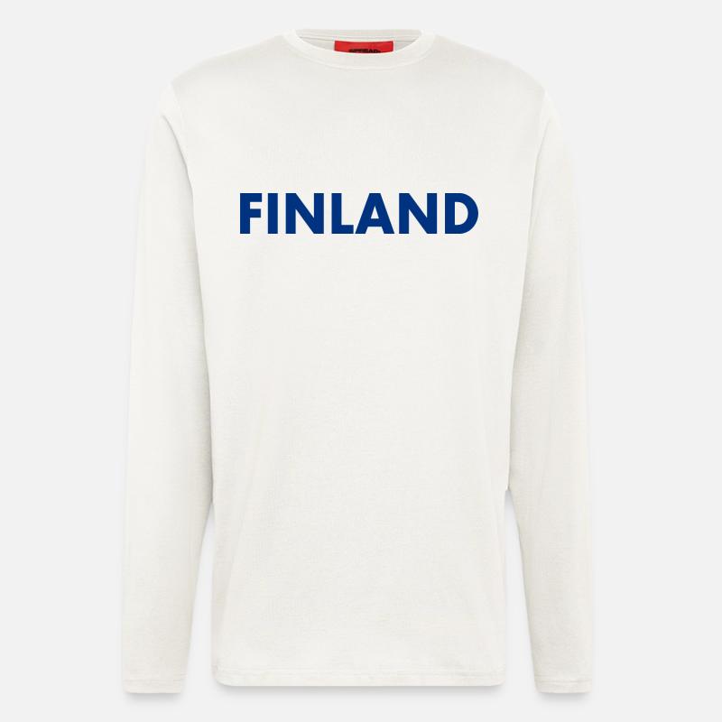 Finnland - Langarmshirt - made by SPREAD  - OFF WHITE