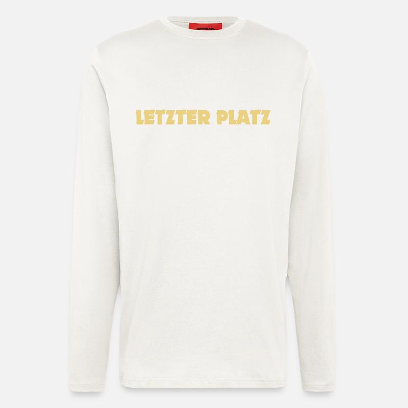 letzter Platz - Langarmshirt - made by SPREAD  - OFF WHITE
