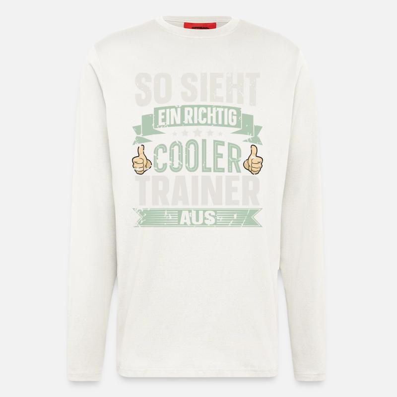 Trainer - Langarmshirt - made by SPREAD  - OFF WHITE