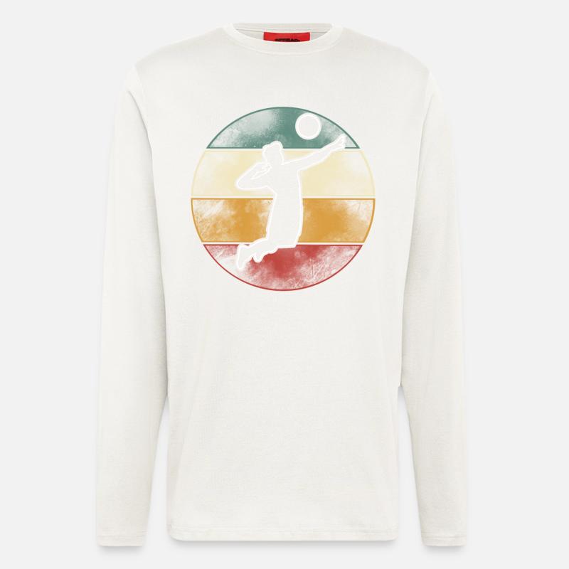 Volleyball - Longsleeve - made by SPREAD  - OFF WHITE