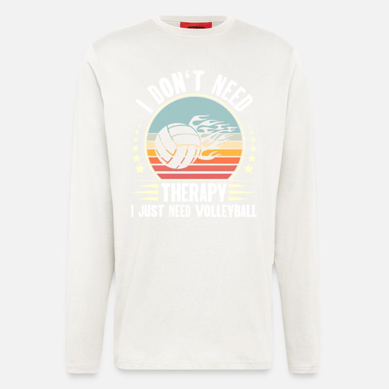 Volleyball - Langarmshirt - made by SPREAD  - OFF WHITE