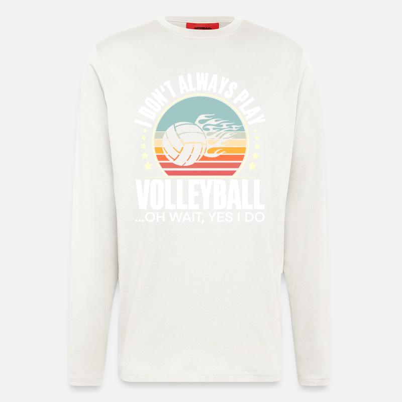 Volleyball - Langarmshirt - made by SPREAD  - OFF WHITE