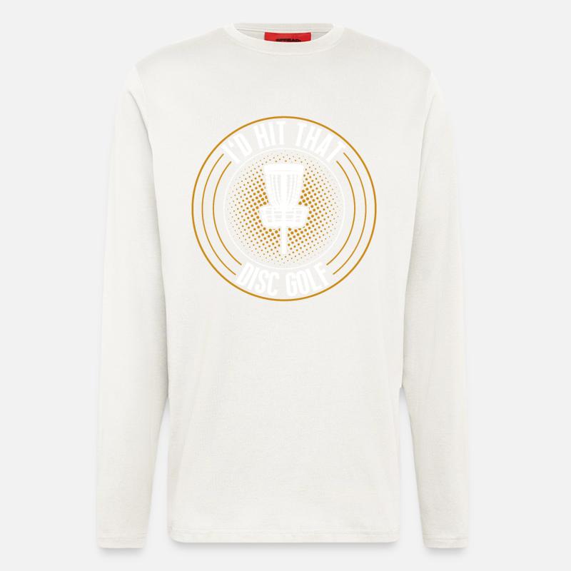 Discgolf Disc Golf - Langarmshirt - made by SPREAD  - OFF WHITE