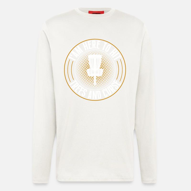 Discgolf Disc Golf - Langarmshirt - made by SPREAD  - OFF WHITE