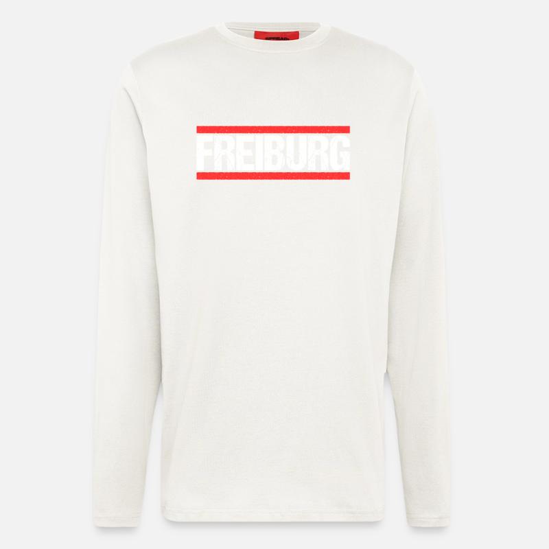 Freiburgerin Freiburger Freiburg - Langarmshirt - made by SPREAD - OFF WHITE
