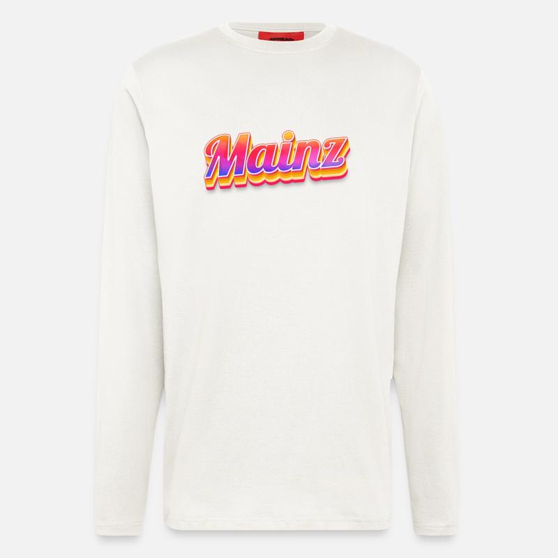 Mainzerin Mainzer Mainz - Langarmshirt - made by SPREAD  - OFF WHITE