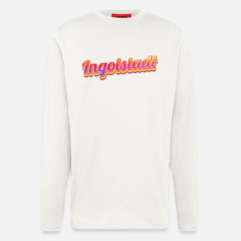 Ingolstädterin Ingolstädter Ingolstadt - Langarmshirt - made by SPREAD  - OFF WHITE