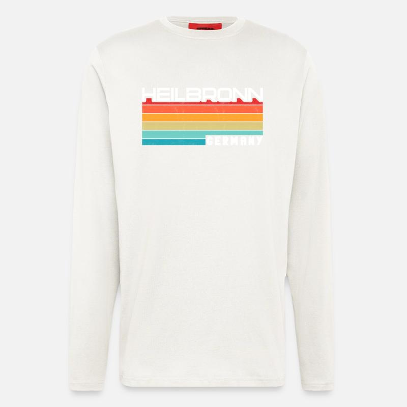 Heilbronnerin Heilbronner Heilbronn - Langarmshirt - made by SPREAD  - OFF WHITE