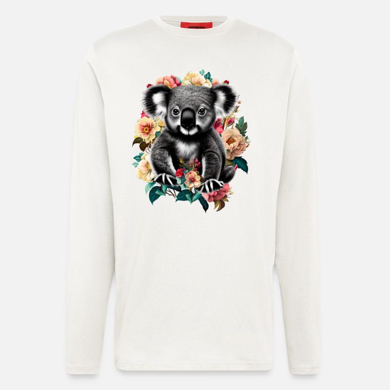 Koala - Langarmshirt - made by SPREAD  - OFF WHITE